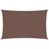 Ruskea aurinkopurje oxford-kangas suorakaide Larisia 2x4,5 m