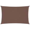 Ruskea aurinkopurje oxford-kangas suorakaide Larisia 2x5 m