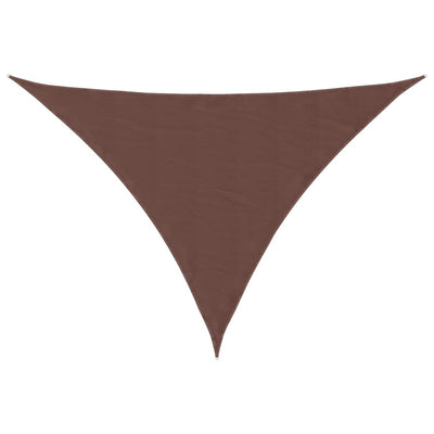 Aurinkopurje Oxford-kangas kolmio 3x4x4 m ruskea