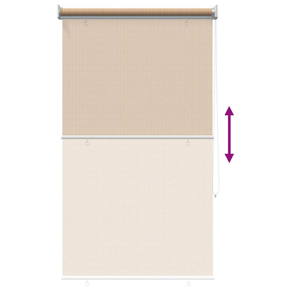 Rullaverho ulkotiloihin 65(L)x230(K) cm beige