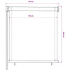 Rullaverho ulkotiloihin 85(L)x140(K) cm Antrasiitti