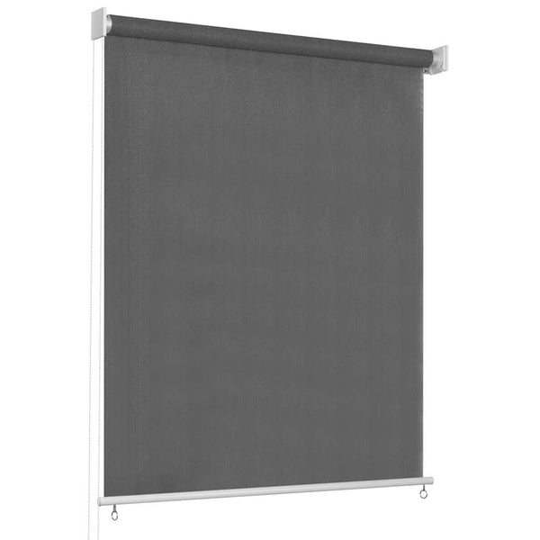 Rullaverho ulkotiloihin 65(L)x230(K) cm Antrasiitti