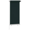 Rullaverho ulkotiloihin 65(L)x140(K) cm tummanvihreä HDPE