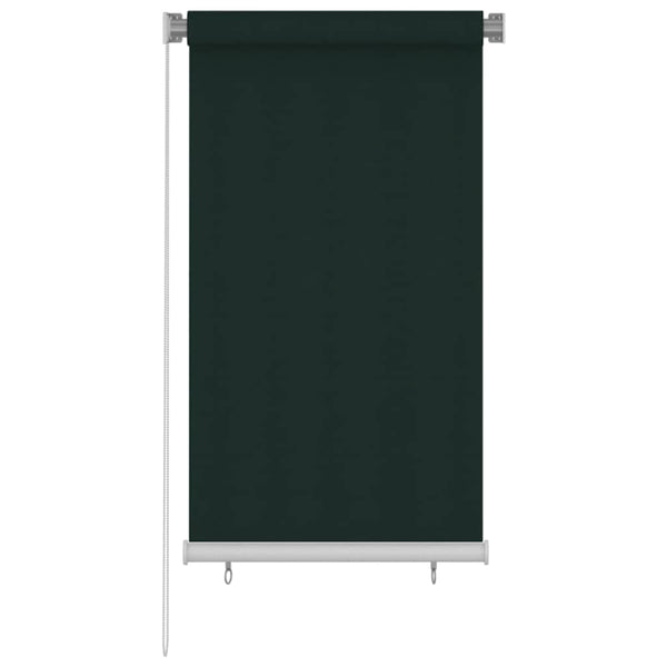 Rullaverho ulkotiloihin 85(L)x140(K) cm tummanvihreä HDPE