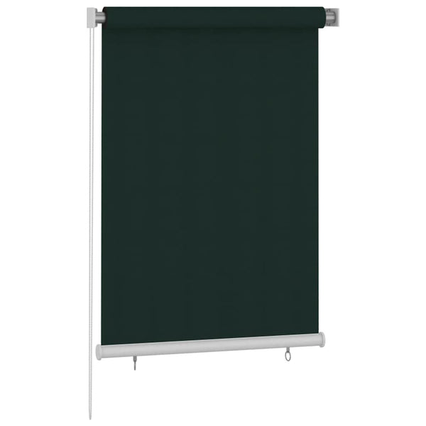 Rullaverho ulkotiloihin 105(L)x140(K) cm tummanvihreä HDPE
