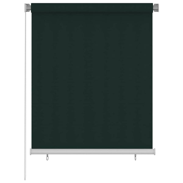 Rullaverho ulkotiloihin 125(L)x140(K) cm tummanvihreä HDPE