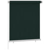 Rullaverho ulkotiloihin 125(L)x140(K) cm tummanvihreä HDPE