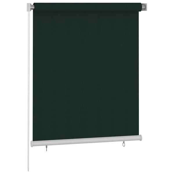 Rullaverho ulkotiloihin 125(L)x140(K) cm tummanvihreä HDPE