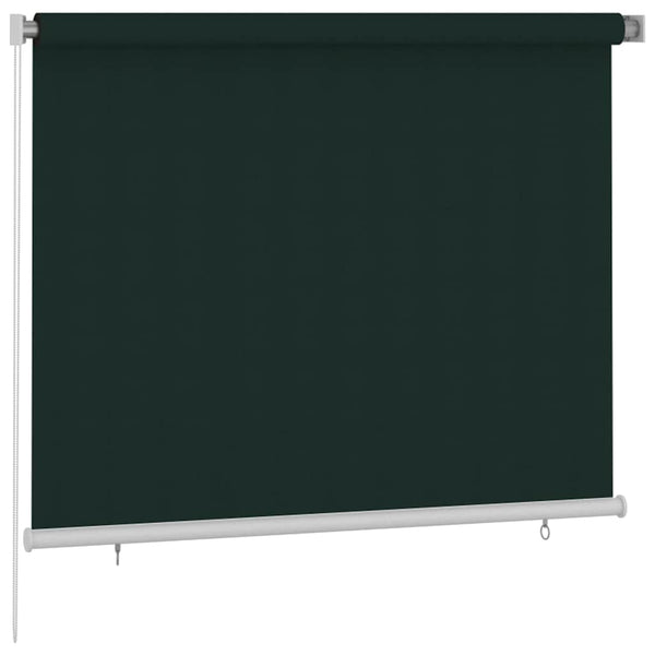 Rullaverho ulkotiloihin 185(L)x140(K) cm tummanvihreä HDPE