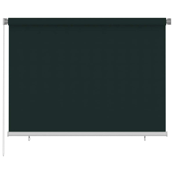 Rullaverho ulkotiloihin 205(L)x140(K) cm tummanvihreä HDPE