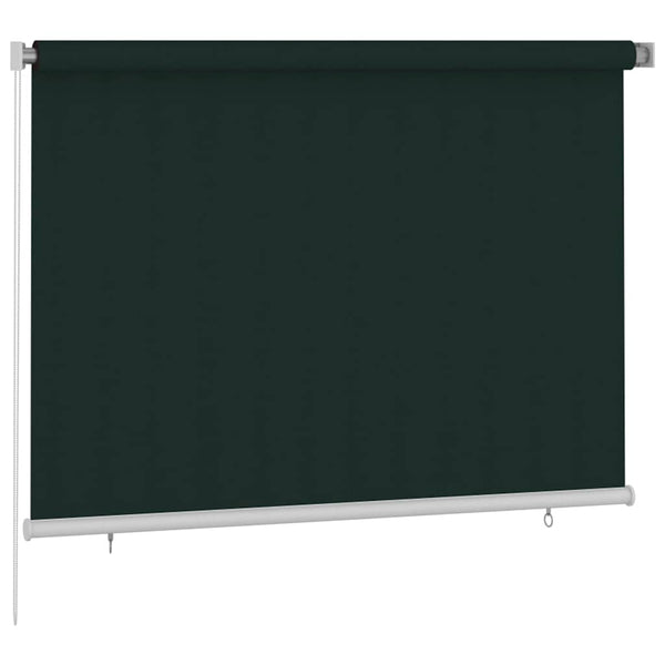 Rullaverho ulkotiloihin 205(L)x140(K) cm tummanvihreä HDPE
