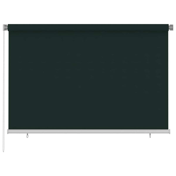 Rullaverho ulkotiloihin 225(L)x140(K) cm tummanvihreä HDPE
