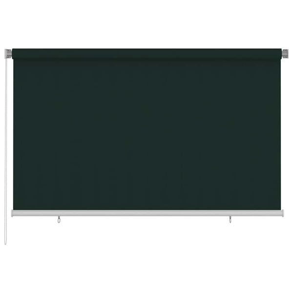 Rullaverho ulkotiloihin 245(L)x140(K) cm tummanvihreä HDPE