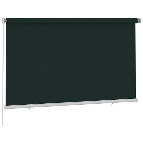 Rullaverho ulkotiloihin 245(L)x140(K) cm tummanvihreä HDPE