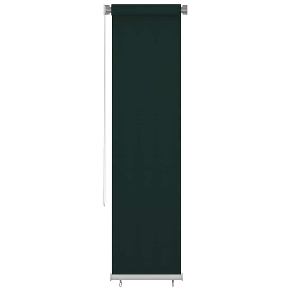 Rullaverho ulkotiloihin 65(L)x230(K) cm tummanvihreä HDPE