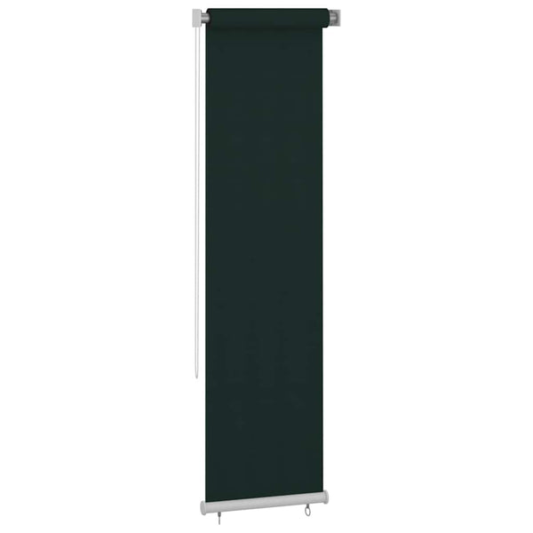 Rullaverho ulkotiloihin 65(L)x230(K) cm tummanvihreä HDPE