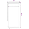 Rullaverho ulkotiloihin 65(L)x230(K) cm tummanvihreä HDPE