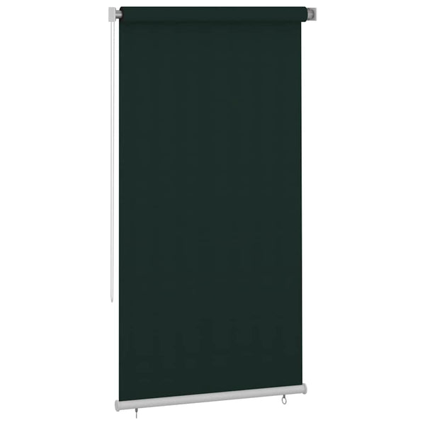 Rullaverho ulkotiloihin 125(L)x230(K) cm tummanvihreä HDPE