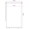 Rullaverho ulkotiloihin 145(L)x230(K) cm tummanvihreä HDPE