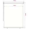 Rullaverho ulkotiloihin 185(L)x230(K) cm tummanvihreä HDPE