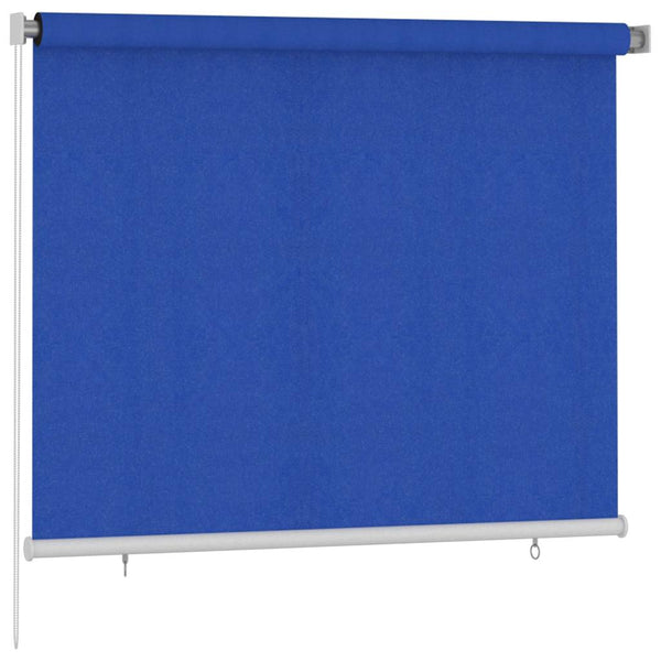 Rullaverho ulkotiloihin 185(L)x140(K) cm sininen HDPE