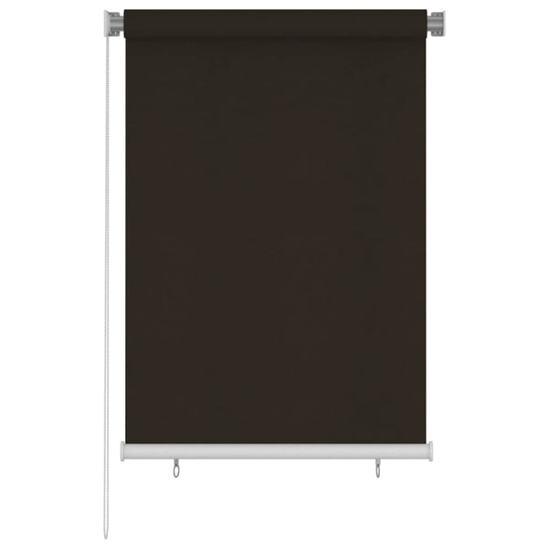Rullaverho ulkotiloihin 105(L)x140(K) cm ruskea HDPE
