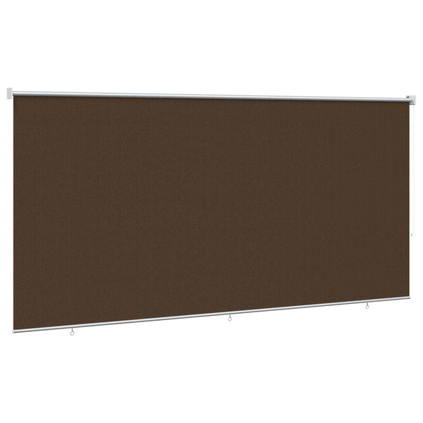 Rullaverho ulkotiloihin 355(L)x230(K) cm ruskea HDPE