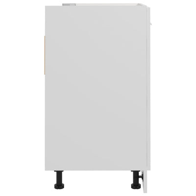 Valkoinen allaskaappi Pompilas 80x46x81,5cm (puinen)