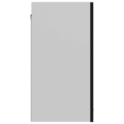 Musta seinäkaappi Pompilas 60x31x60cm (puinen)