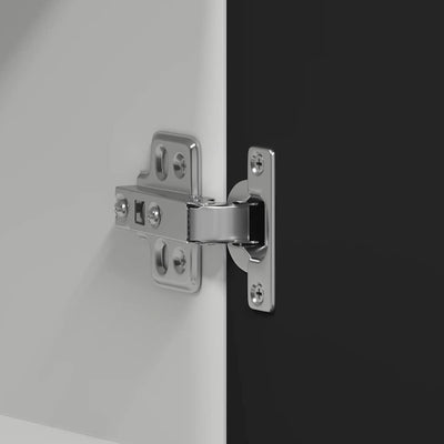 Musta seinäkaappi Pompilas 60x31x60cm (puinen)