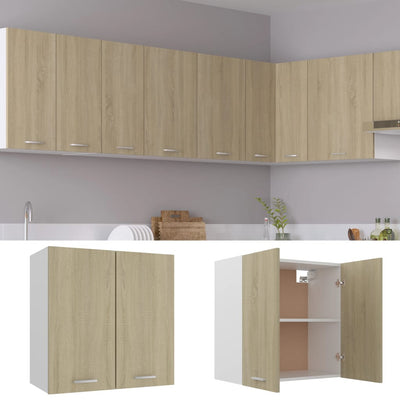 Seinäkaappi Sonoma tammi 60x31x60 cm tekninen puu