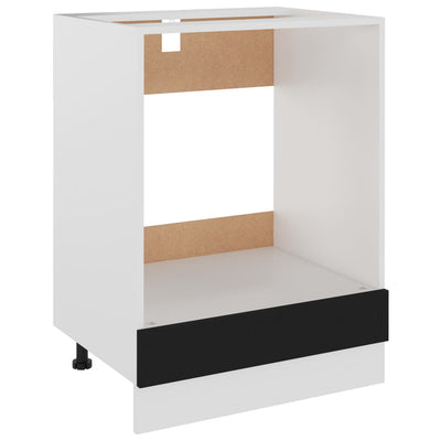 Uunikaappi musta 60x46x81,5 cm tekninen puu