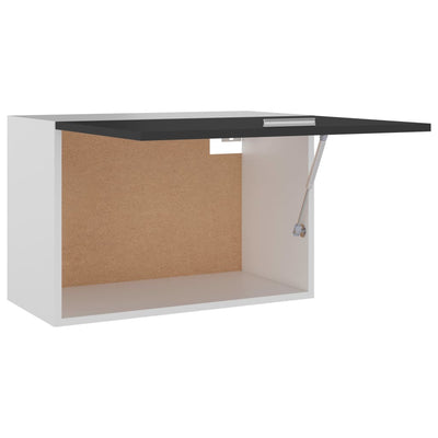 Seinäkaappi harmaa 60x31x40 cm tekninen puu