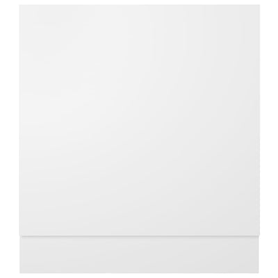 Valkoinen astianpesukoneen paneeli Pompilas 59,5x3x67cm (lastulevy)