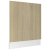 Astianpesukoneen paneeli Sonoma-tammi 59,5x3x67 cm lastulevy