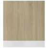 Astianpesukoneen paneeli Sonoma-tammi 59,5x3x67 cm lastulevy