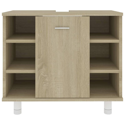 Kylpyhuonekaappi Sonoma-tammi 60x32x53,5 cm tekninen puu