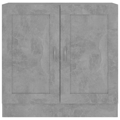 Kirjahylly betoninharmaa 82,5x30,5x80 cm tekninen puu