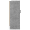 Kirjahylly betoninharmaa 82,5x30,5x80 cm tekninen puu