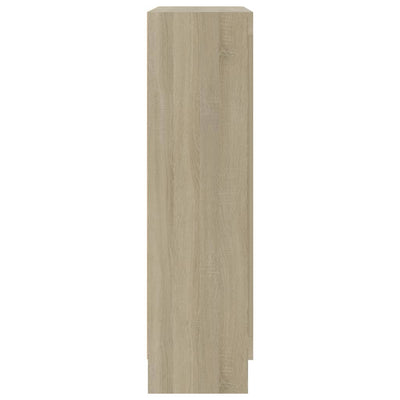 Kirjahylly Sonoma-tammi 82,5x30,5x115 cm lastulevy