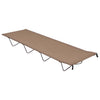 Retkisängyt 2kpl 180x60x19cm Oxford-kangas ja teräs harmaanrus.