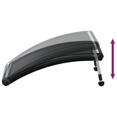 Kaareva uima-altaan aurinkoenergiapaneeli Melintan 110x65cm