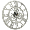 325169 vidaXL Wall Clock  Silver 30 cm Acrylic