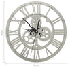 325169 vidaXL Wall Clock  Silver 30 cm Acrylic