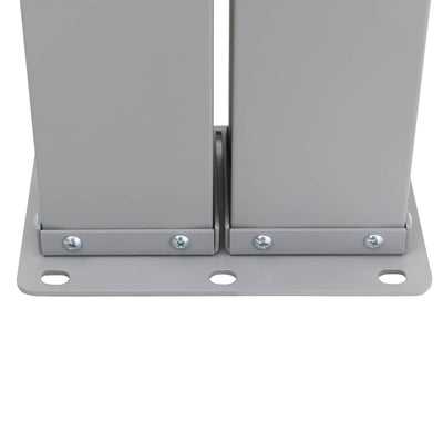 Punainen sisäänvedettävä terassin sivumarkiisi Solimna 140x1200cm