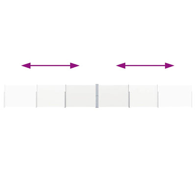 Kerma sisäänvedettävä terassin sivumarkiisi Snr 170x1200cm