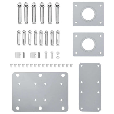 Punainen sisäänvedettävä terassin sivumarkiisi Snr 170x1200cm