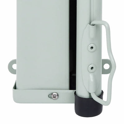 Harmaa sisäänvedettävä terassin sivumarkiisi Snr 180x300cm