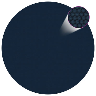 Kelluva uima-altaan PE-aurinkoenergiakalvo 300 cm sinimusta