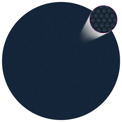 Kelluva uima-altaan PE-aurinkoenergiakalvo 356 cm sinimusta